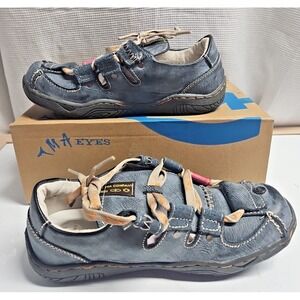 TMA EYES Women's Patchwork Leather upper Walking shoes 37/US 6.5
